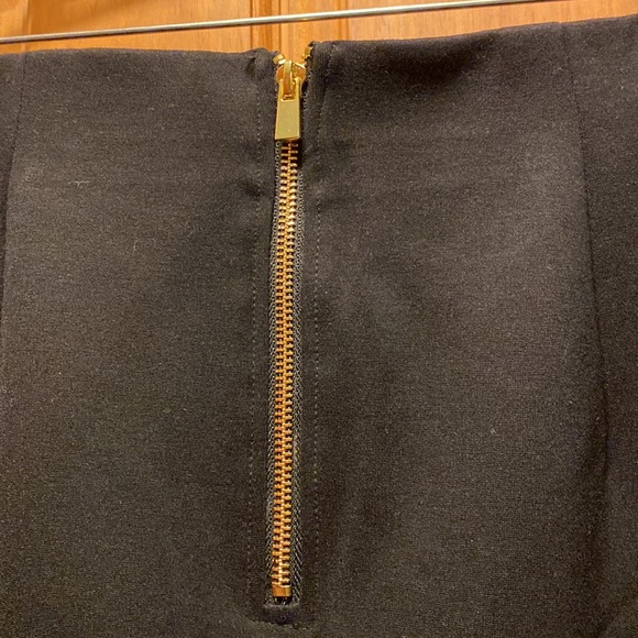 🆕 Grace Black Straight Zipper Back Skirt, Size 14 - Picture 3 of 5